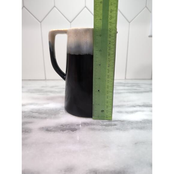 Rodolfo Padilla Pitcher, Drip Glaze, Vintage Mexican Pottery, Signed Brown Tan - Picture 9 of 10